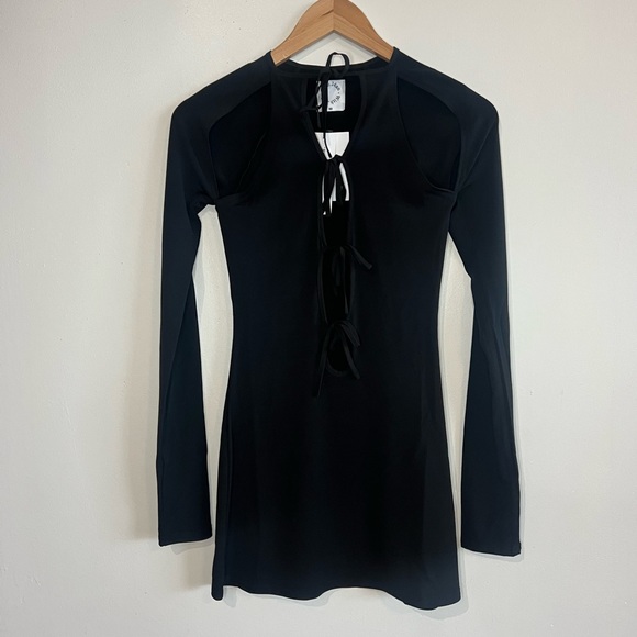 With Jean Midnight Dress in Black - Picture 9 of 10